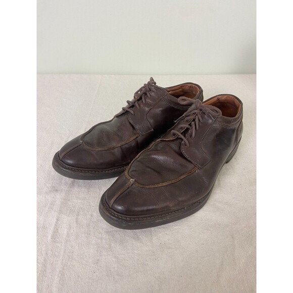 Allen Edmonds Men\'s Size 10.5 D Cap Toe Brown Leather Oxford Dress Shoes main image 7